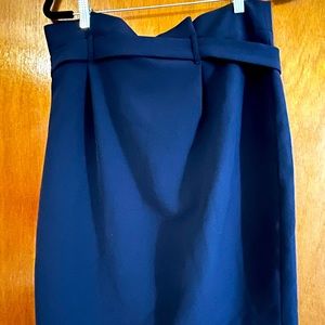Dark blue Liz Claiborne pencil skirt